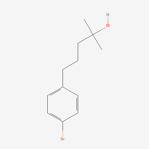 5-(4-bromophenyl)-2-methylpentan-2-ol (CAS: 87077-85-8) - Related Chemical Product
