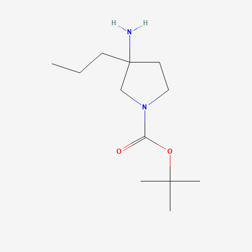 tert-butyl 3-amino-3-propylpyrrolidine-1-carboxylate (CAS: 1443741-48-7) - Related Chemical Product