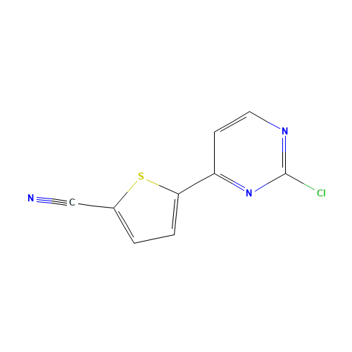 5-(2-chloropyrimidin-4-yl)thiophene-2-carbonitrile (CAS: 893441-83-3) - Related Chemical Product