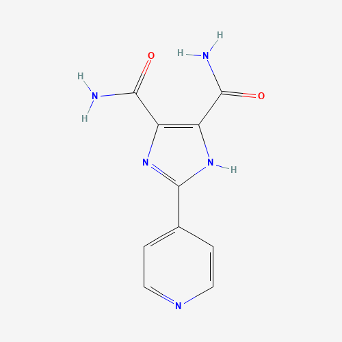 2-pyridin-4-yl-1H-imidazole-4,5-dicarboxamide (CAS: 51294-31-6) - Related Chemical Product