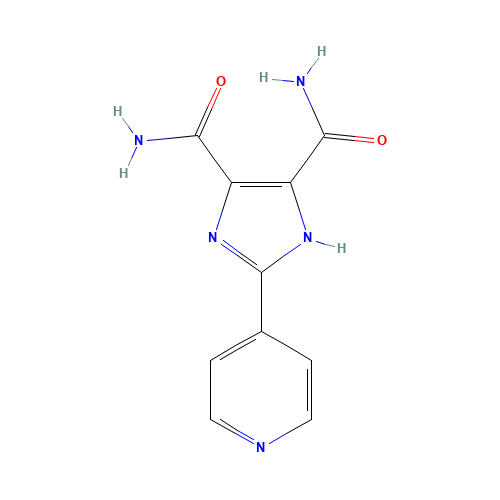 2-pyridin-4-yl-1H-imidazole-4,5-dicarboxamide (CAS: 51294-31-6) - Related Chemical Product