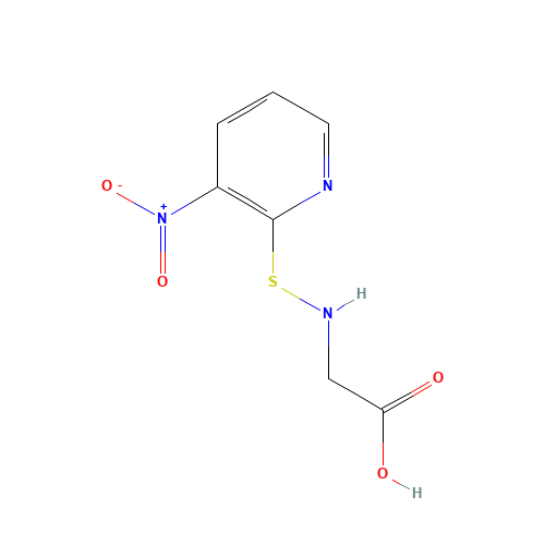 2-[(3-nitropyridin-2-yl)sulfanylamino]acetic acid (CAS: 77357-00-7) - Related Chemical Product