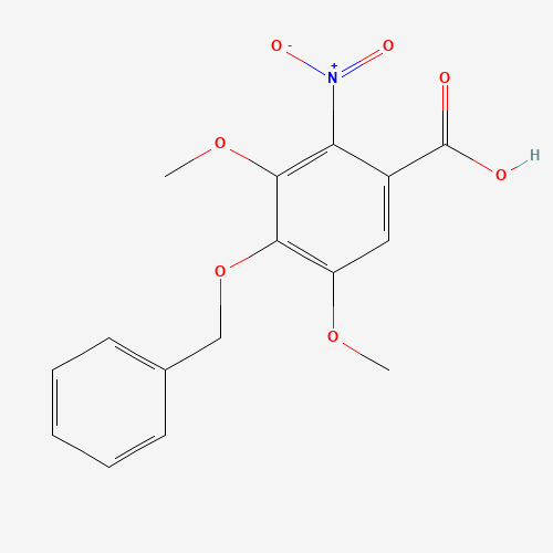 3,5-dimethoxy-2-nitro-4-phenylmethoxybenzoic acid (CAS: 27065-72-1) - Related Chemical Product