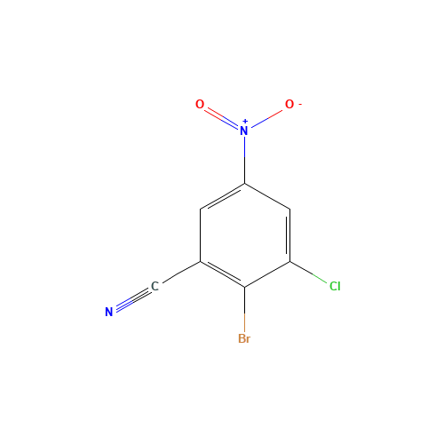 2-bromo-3-chloro-5-nitrobenzonitrile (CAS: 1426805-54-0) - Related Chemical Product