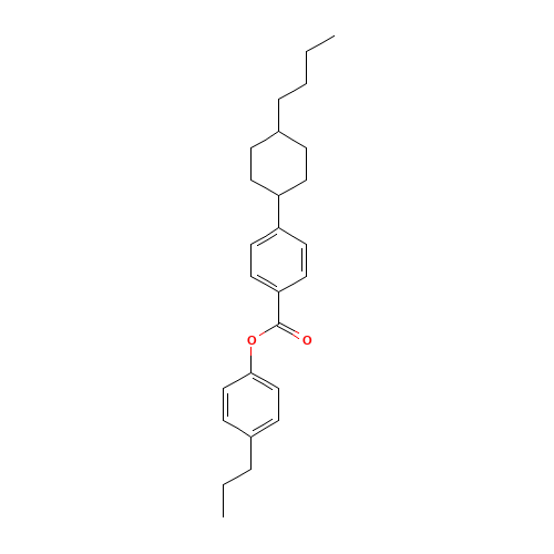 (4-propylphenyl) 4-(4-butylcyclohexyl)benzoate (CAS: 96155-68-9) - Related Chemical Product