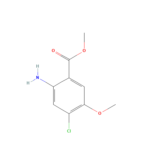 methyl 2-amino-4-chloro-5-methoxybenzoate (CAS: 181434-36-6) - Related Chemical Product
