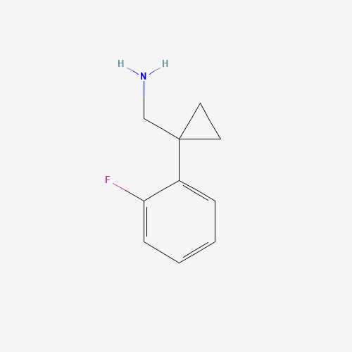 [1-(2-fluorophenyl)cyclopropyl]methanamine (CAS: 886365-63-5) - Related Chemical Product