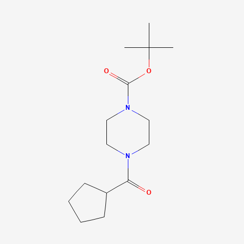 tert-butyl 4-(cyclopentanecarbonyl)piperazine-1-carboxylate (CAS: 1029361-65-6) - Related Chemical Product