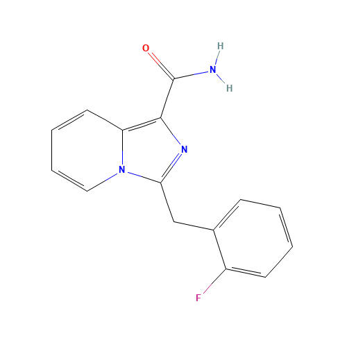 3-[(2-fluorophenyl)methyl]imidazo[1,5-a]pyridine-1-carboxamide (CAS: 1011528-15-6) - Related Chemical Product