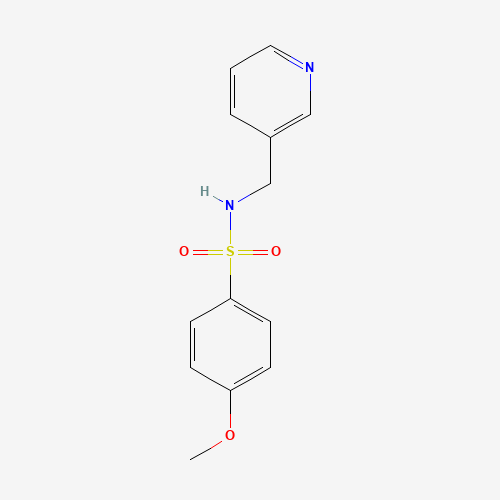 4-methoxy-N-(pyridin-3-ylmethyl)benzenesulfonamide (CAS: 206258-93-7) - Related Chemical Product