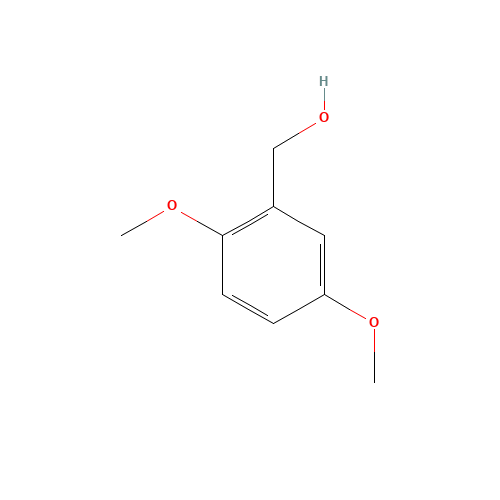 (2,5-dimethoxyphenyl)methanol (CAS: 33524-31-1) - Chemical Structure and Molecular Formula 