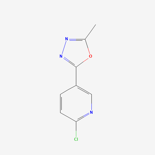2-(6-chloropyridin-3-yl)-5-methyl-1,3,4-oxadiazole (CAS: 70291-28-0) - Related Chemical Product