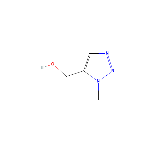 (3-methyltriazol-4-yl)methanol (CAS: 77177-12-9) - Chemical Structure and Molecular Formula 