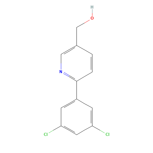 [6-(3,5-dichlorophenyl)pyridin-3-yl]methanol (CAS: 887974-84-7) - Related Chemical Product