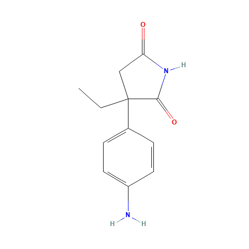 3-(4-aminophenyl)-3-ethylpyrrolidine-2,5-dione (CAS: 91567-07-6) - Related Chemical Product