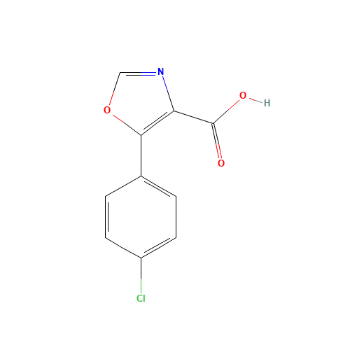 5-(4-chlorophenyl)-1,3-oxazole-4-carboxylic acid (CAS: 143659-14-7) - Related Chemical Product
