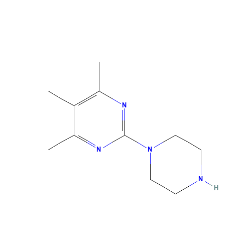 4,5,6-trimethyl-2-piperazin-1-ylpyrimidine (CAS: 124863-73-6) - Related Chemical Product