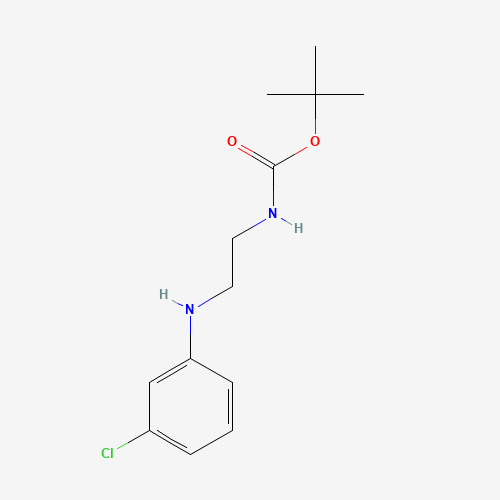 tert-butyl N-[2-(3-chloroanilino)ethyl]carbamate (CAS: 183500-67-6) - Related Chemical Product