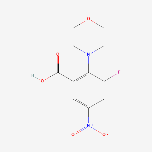 3-fluoro-2-morpholin-4-yl-5-nitrobenzoic acid (CAS: 339154-54-0) - Related Chemical Product