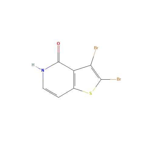 2,3-dibromo-5H-thieno[3,2-c]pyridin-4-one (CAS: 690635-74-6) - Related Chemical Product