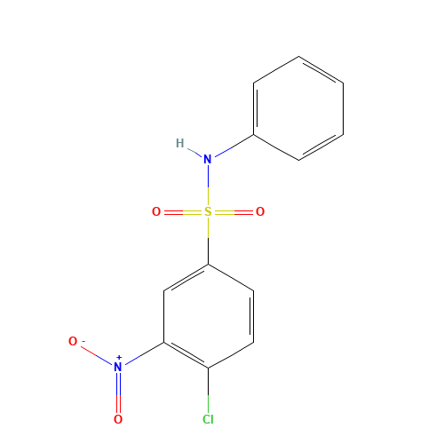 4-chloro-3-nitro-N-phenylbenzenesulfonamide (CAS: 137-49-5) - Related Chemical Product