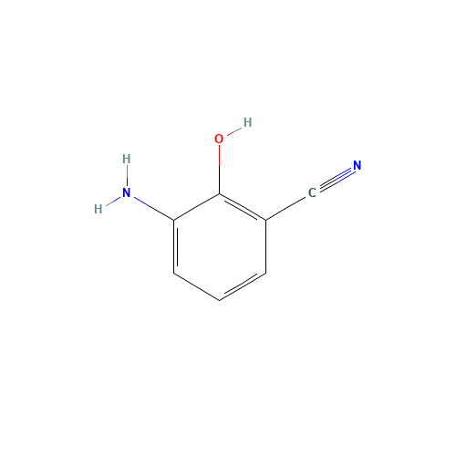 3-amino-2-hydroxybenzonitrile (CAS: 67608-57-5) - Chemical Structure and Molecular Formula 