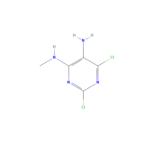 2,6-dichloro-4-N-methylpyrimidine-4,5-diamine (CAS: 91321-79-8) - Related Chemical Product