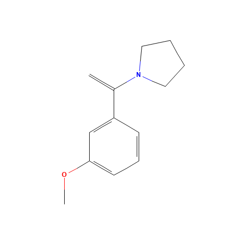 1-[1-(3-methoxyphenyl)ethenyl]pyrrolidine (CAS: 237436-49-6) - Related Chemical Product
