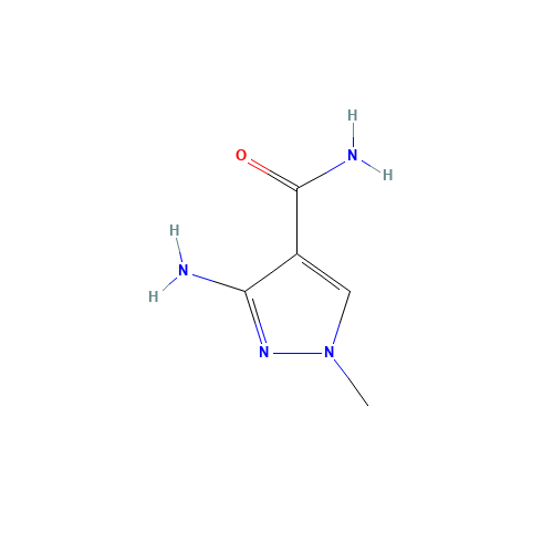 3-amino-1-methylpyrazole-4-carboxamide (CAS: 89181-79-3) - Related Chemical Product