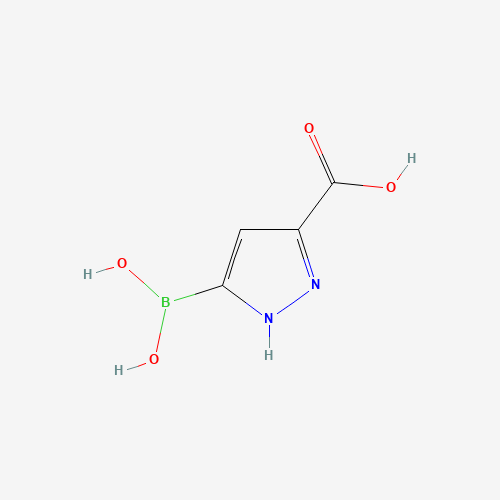 5-borono-1H-pyrazole-3-carboxylic acid (CAS: 90567-45-6) - Related Chemical Product