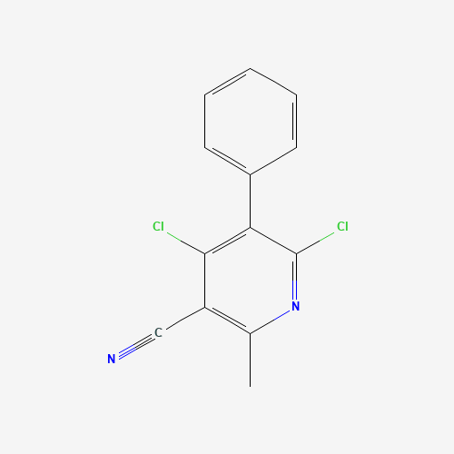 4,6-dichloro-2-methyl-5-phenylpyridine-3-carbonitrile (CAS: 127581-38-8) - Related Chemical Product