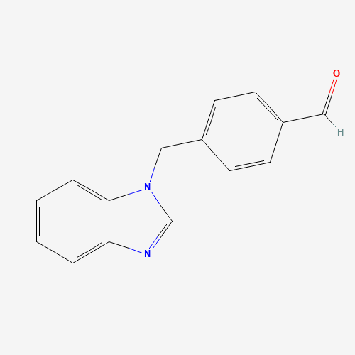 4-(benzimidazol-1-ylmethyl)benzaldehyde (CAS: 118001-88-0) - Related Chemical Product