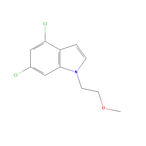 4,6-dichloro-1-(2-methoxyethyl)indole (CAS: 1268052-74-9) - Related Chemical Product