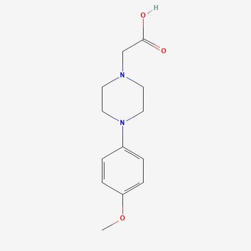 2-[4-(4-methoxyphenyl)piperazin-1-yl]acetic acid (CAS: 169155-70-8) - Related Chemical Product