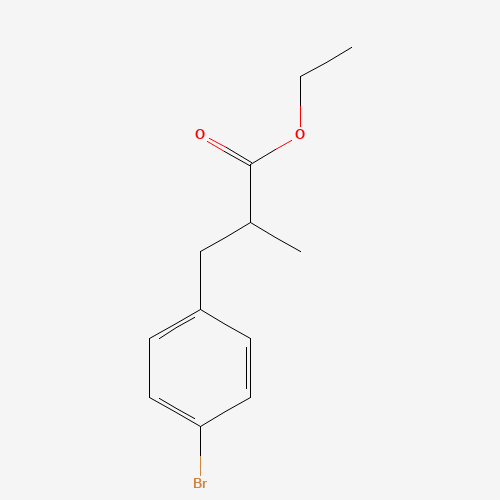 ethyl 3-(4-bromophenyl)-2-methylpropanoate (CAS: 189762-11-6) - Related Chemical Product