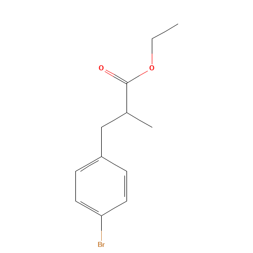 ethyl 3-(4-bromophenyl)-2-methylpropanoate (CAS: 189762-11-6) - Related Chemical Product
