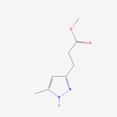 methyl 3-(5-methyl-1H-pyrazol-3-yl)propanoate (CAS: 1124151-97-8) - Related Chemical Product