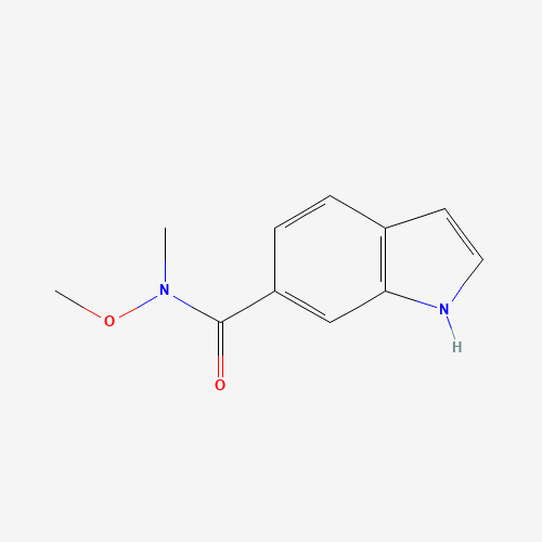 N-methoxy-N-methyl-1H-indole-6-carboxamide (CAS: 394653-94-2) - Related Chemical Product
