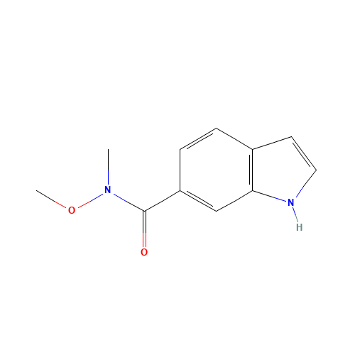 N-methoxy-N-methyl-1H-indole-6-carboxamide (CAS: 394653-94-2) - Related Chemical Product