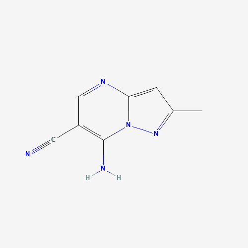 7-amino-2-methylpyrazolo[1,5-a]pyrimidine-6-carbonitrile (CAS: 255389-59-4) - Related Chemical Product