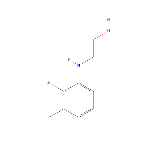 2-(2-bromo-3-methylanilino)ethanol (CAS: 1253926-13-4) - Related Chemical Product