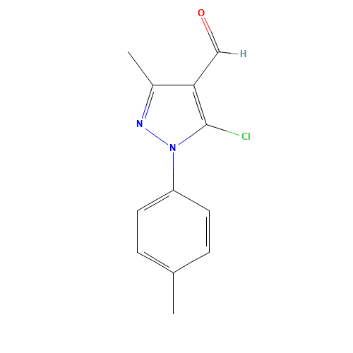 5-chloro-3-methyl-1-(4-methylphenyl)pyrazole-4-carbaldehyde (CAS: 350997-70-5) - Related Chemical Product