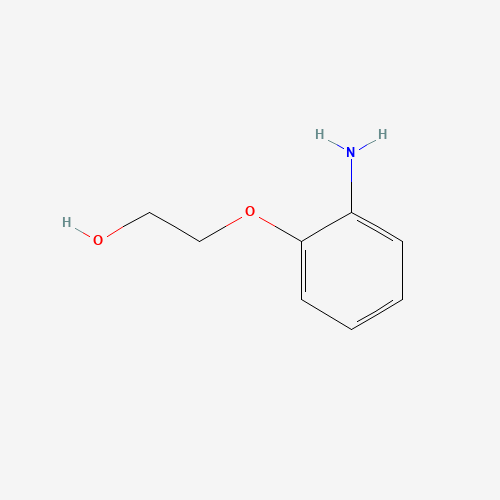 2-(2-aminophenoxy)ethanol (CAS: 42876-07-3) - Chemical Structure and Molecular Formula 