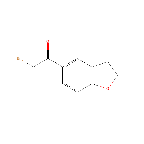 2-bromo-1-(2,3-dihydro-1-benzofuran-5-yl)ethanone (CAS: 151427-19-9) - Related Chemical Product