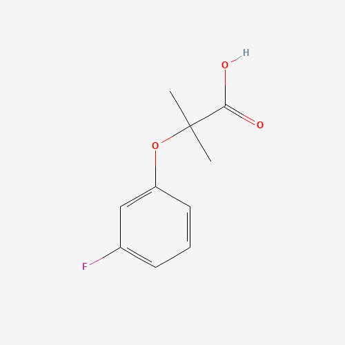 2-(3-fluorophenoxy)-2-methylpropanoic acid (CAS: 605680-36-2) - Related Chemical Product