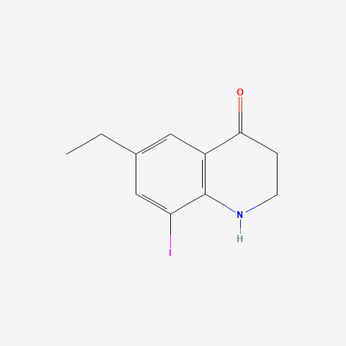 6-ethyl-8-iodo-2,3-dihydro-1H-quinolin-4-one (CAS: 263896-28-2) - Related Chemical Product