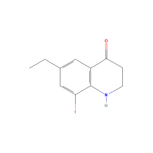 6-ethyl-8-iodo-2,3-dihydro-1H-quinolin-4-one (CAS: 263896-28-2) - Related Chemical Product