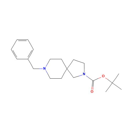tert-butyl 8-benzyl-2,8-diazaspiro[4.5]decane-2-carboxylate (CAS: 336191-16-3) - Related Chemical Product