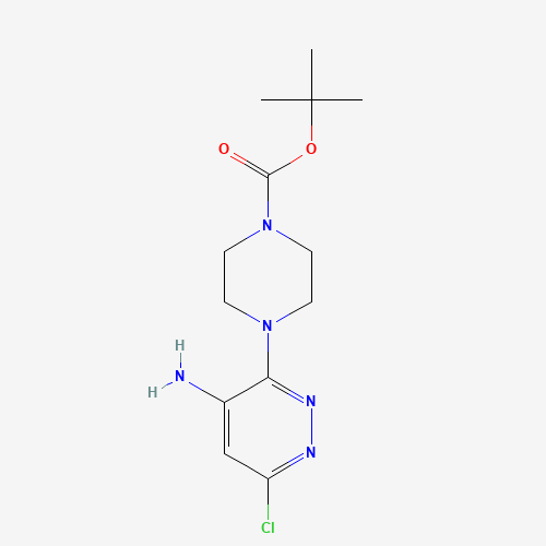 tert-butyl 4-(4-amino-6-chloropyridazin-3-yl)piperazine-1-carboxylate (CAS: 1023299-12-8) - Related Chemical Product
