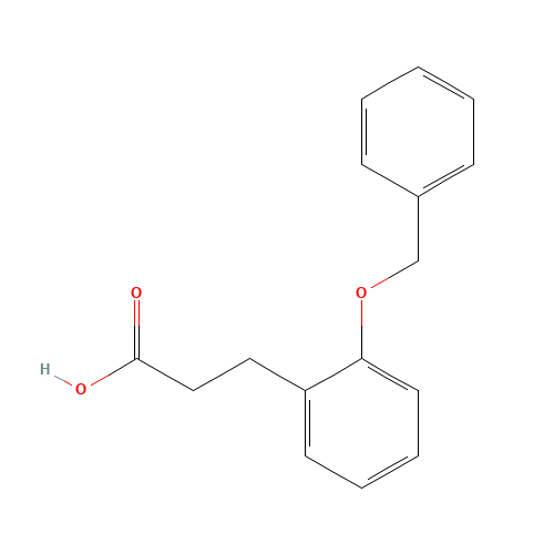 3-(2-phenylmethoxyphenyl)propanoic acid (CAS: 48179-00-6) - Related Chemical Product
